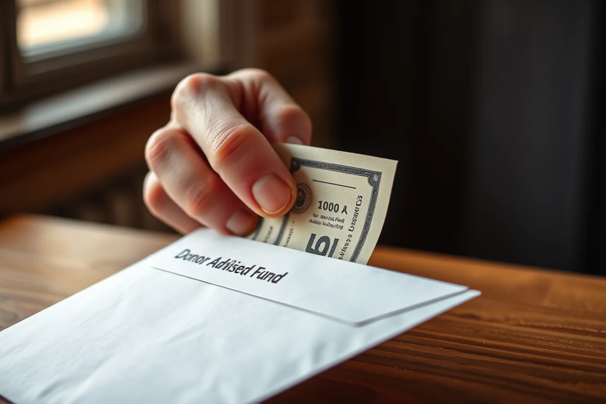 donor advised fund — Donor Advised Fund (step by step)