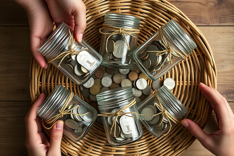 easy creating an emergency fund — Easy Creating An Emergency Fund (the finished result)