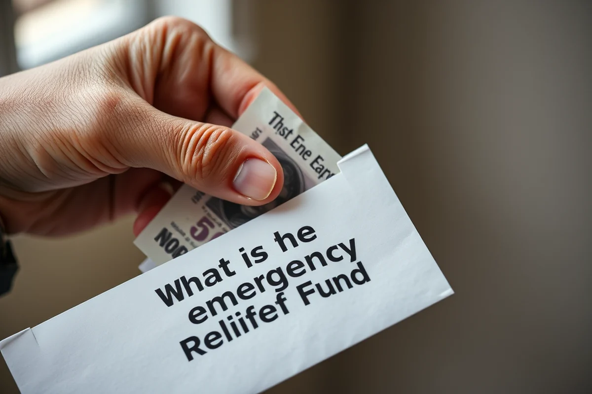 what is the emergency relief fund — What Is The Emergency Relief Fund (step by step)