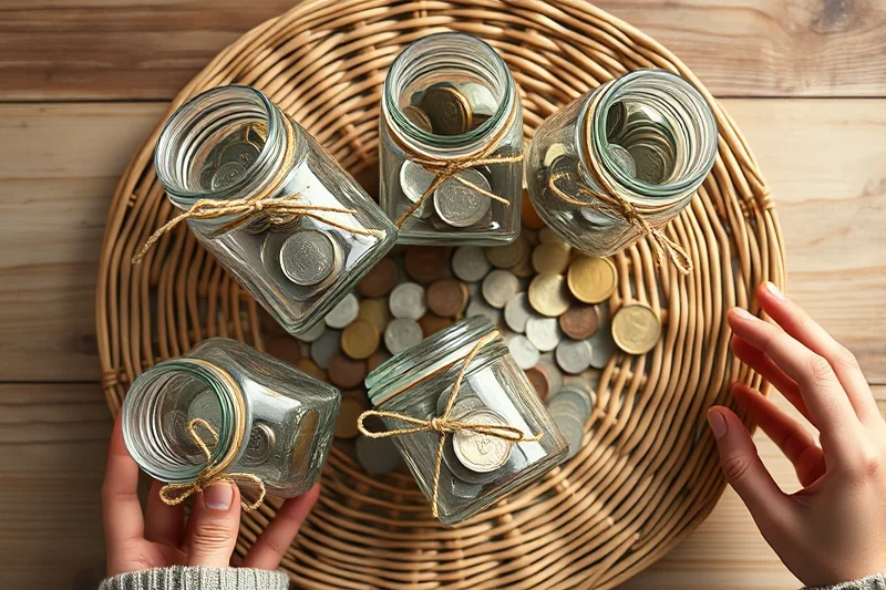 emergency fund building templates for beginners — Emergency Fund Building Templates For Beginners (the finished result)